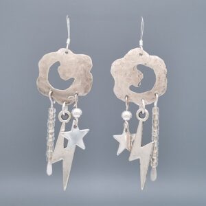 Celestial Storm Dangle Earrings