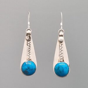 Teardrop Shield with Turquoise