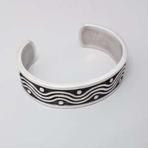 Tribal Tide Cuff Bracelet