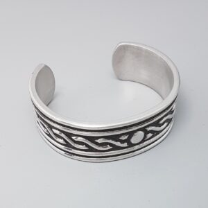 Woven Knot Open Cuff Bracelet