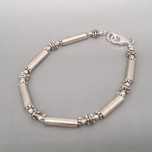 Modern Tribal Tube Link Bracelet